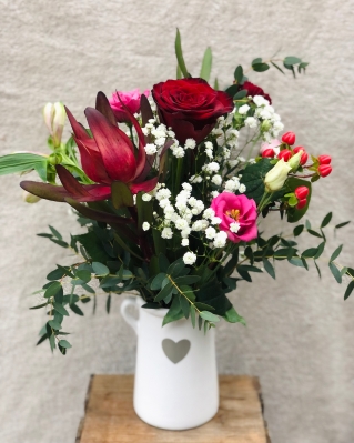 Sweetheart Vase Arrangement