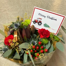 The Christmas Bouquet With Card